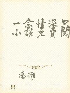 一念情深只为你小说免费阅读