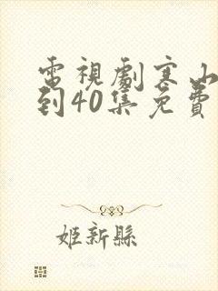 电视剧寒山令1到40集免费观看