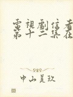 电视剧信者无敌第十二集在线观看