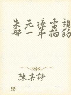 朱元璋电视剧是哪一年拍的