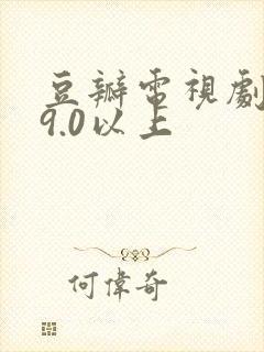 豆瓣电视剧评分9.0以上