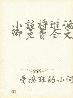 小说将进酒唐酒卿免费全文阅读