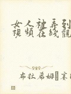 女人被弄到高潮视频在线观看