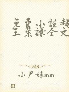 免费小说超级兵王叶谦全文阅读