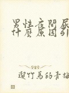 男性夜间尿频是什么原因引起的?封面