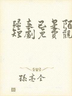 归来已是陌路人短剧免费观看