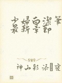 少妇白洁笔趣阁最新章节