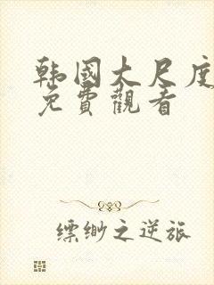 韩国大尺度在线免费观看