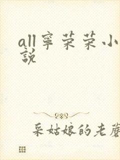 all宁荣荣小说封面