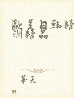 欧美日韩精品亚洲精品