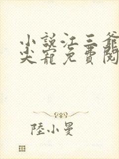 小说江三爷的心尖宠免费阅读