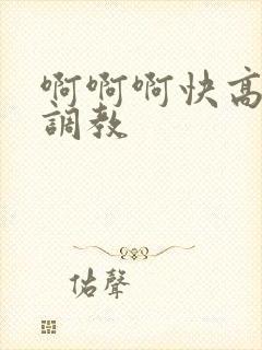 啊啊啊快高潮了调教