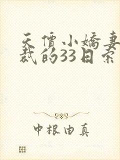 天价小娇妻,总裁的33日索情txt