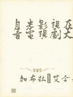 月光影视在线观看电视剧大全免费高清