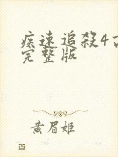 疾速追杀4高清完整版