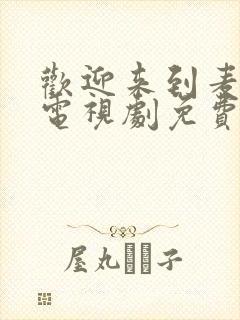 欢迎来到麦乐村电视剧免费观看全集封面