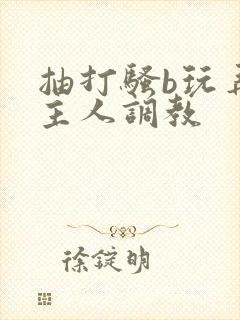 抽打骚b玩弄被主人调教封面