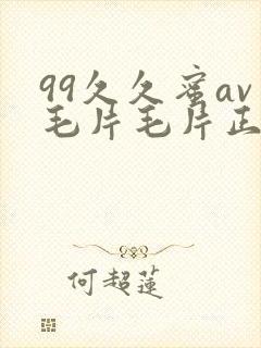 99久久蜜av毛片毛片正在封面