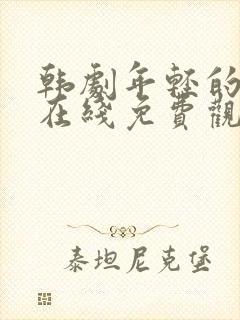 韩剧年轻的母亲在线免费观看,