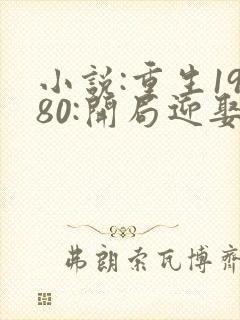 小说:重生1980:开局迎娶姐姐闺蜜封面