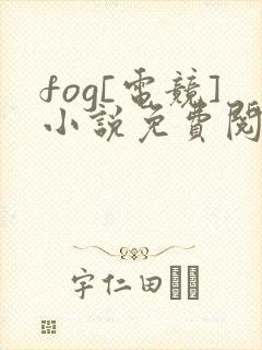 fog[电竞]小说免费阅读全文无窗口