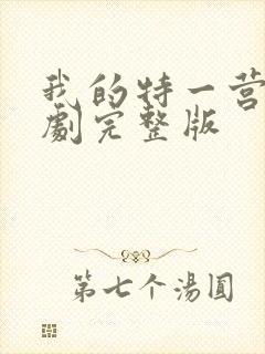 我的特一营电视剧完整版