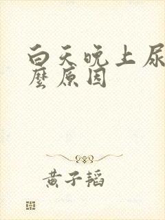 白天晚上尿多什么原因