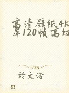 高清壁纸4k全屏120帧高级感无水印