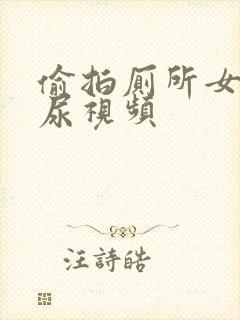 偷拍厕所女人尿尿视频