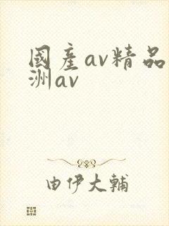 国产av精品亚洲av