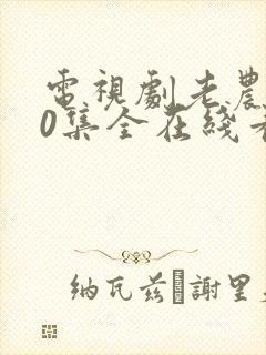 电视剧老农民60集全在线看封面