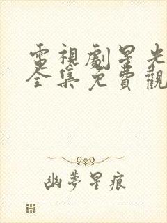 电视剧星光灿烂全集免费观看高清