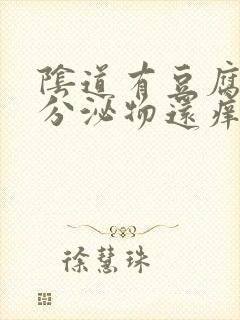 阴道有豆腐渣样分泌物还痒