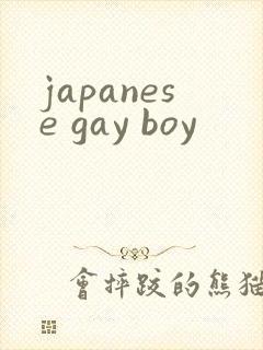 japanese gay boy