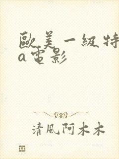 欧美一级特黄aa电影