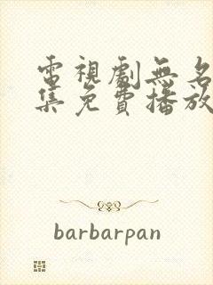 电视剧无名者全集免费播放