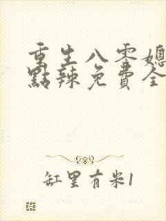 重生八零媳妇有点辣免费全文阅读封面