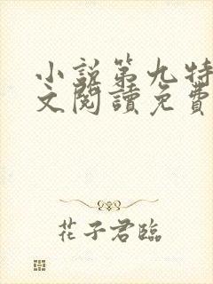 小说第九特区全文阅读免费