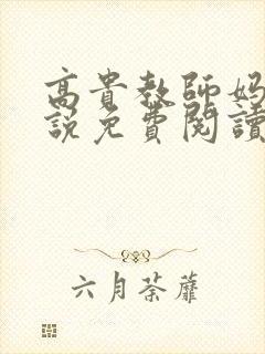 高贵教师妈妈小说免费阅读