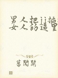 男人把jj插进女人的逼里封面