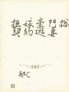 拒嫁豪门总裁的契约逃妻