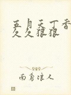 五月天丁香婷婷久久狠狠封面