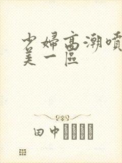 少妇高潮喷水欧美一区