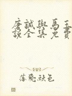 唐诚与马玉婷小说全集免费阅读封面