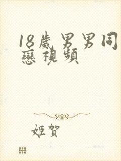 18岁男男同性恋视频