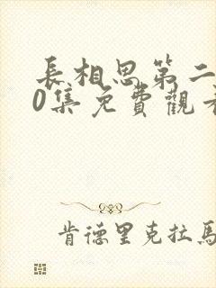 长相思第二季40集免费观看全集