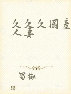 久久久国产精品人妻