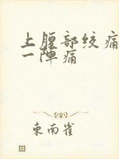 上腹部绞痛一阵一阵痛封面