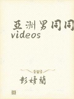 亚洲男同同性恋videos