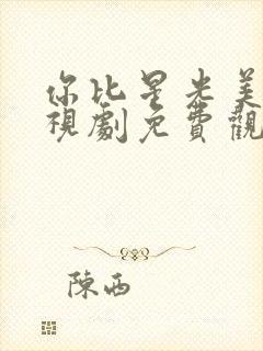 你比星光美丽电视剧免费观看1